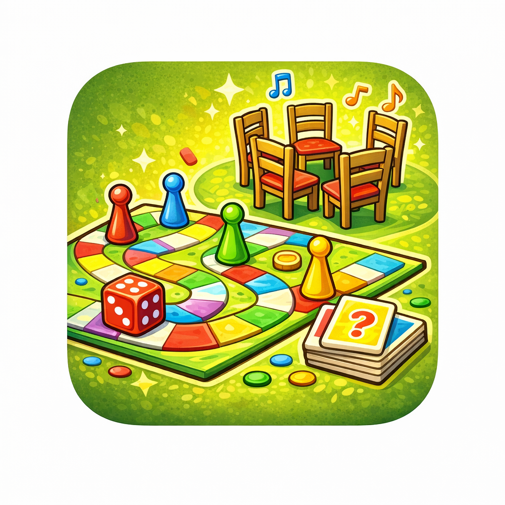 Board Games & Musical Chairs