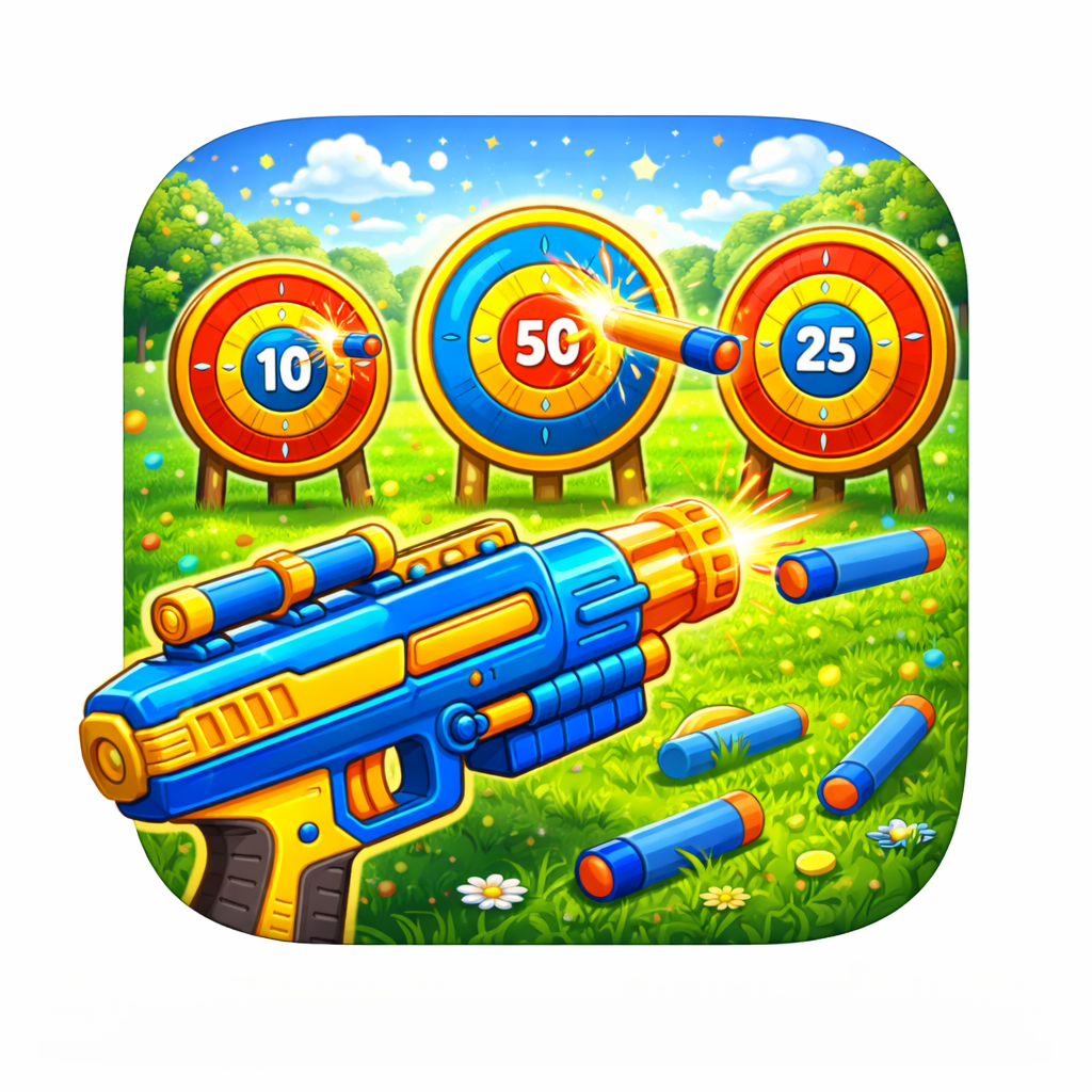 Nerf Gun Target Practice