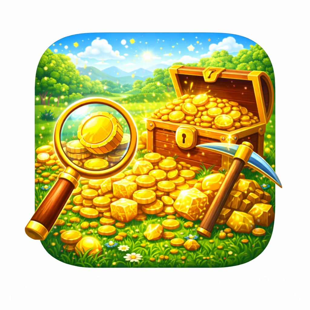 Outdoor Gold Rush Scavenger Hunt
